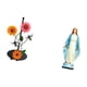 thumbnail image 5 of Dispensador de toallas de papel antideslizante vertical con soporte para pañuelos, estatua de María, adorno religioso de Jesús, artesanía, e, 5 of 8