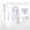 white, variant on Angel Automatic Pencil Set 0.5HB Glitter Crystal Mechanical Pencil Push Button Cute Writing Tools