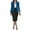 01 Blue, variant on Women's 2 Piece Suit Skirt Set Business Casual Long Sleeve Blazer and Pencil Skirt Suits Work Office Outfits Dressy Elegant Blazer Jackets Matching Sets Work Midi Skirt Suit