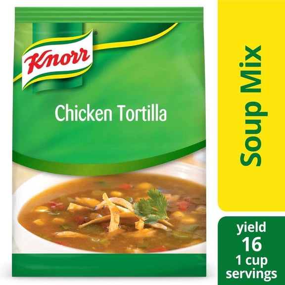 Knorr Professional Soup du Jour Chicken Tortilla Soup Mix, 14.4 Ounce -- 4 per case