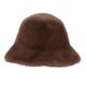 thumbnail image 4 of Sombrero de pescador de invierno para mujer, ideal para caminar, pescar, ir de compras al libre, regalo de cumpleaños marrón, 4 of 8