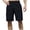 Black, variant on Dxzfnsa Mens Shorts Casual Cotton Casual Shorts for Men Elastic Waistband Mens Casual Shorts Daily Wear M-3XL