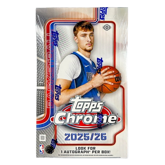 2025/26 Topps Chrome Basketball Hobby Box
