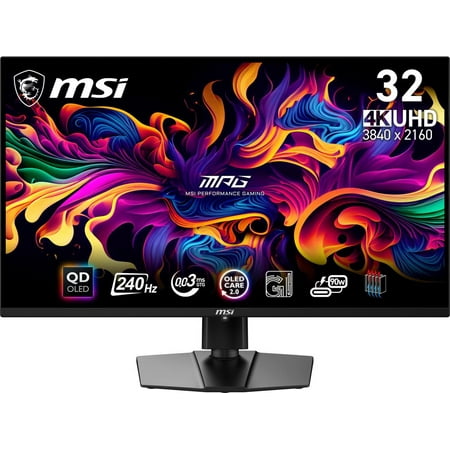 MSI MPG 321URX QD-OLED 32"…