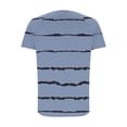 thumbnail image 4 of Summer Plus Size Tops for Womens 2025 Fashion Casual Short Sleeve Round Neck Print Ladies Blouse Gifts for Womens, 4 of 8