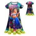 thumbnail image 2 of Vestido de princesa para niñas, novedad de verano 2022, disfraz de juego de rol para niñas, vestido informal de película de Disney Encanto zhangyuxiang unisex, 2 of 2