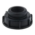 thumbnail image 1 of Adaptador De Válvu De IBC Tote Para Mangueras De Tubo, Engrosado, De Duración, Rosca A De 2 Pulgadas, 2 Tamaños - Negro2 2 Macarena Adaptador de válvula de tanque IBC Tote, 1 of 8