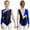 Royal Blue, variant on iiniim Gymnastics Leotards for Girls Sports Biketard Athletic Dance Apparel Practice Clothes Skating Jumpsuit Burgundy 8