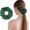 Emerald Green, variant on Pure Mulberry Silk Scrunchies 1 Pack, Size Fits , Soft No Crease Hair Bands for Women Girls, Gentle Ponytail Holders for Daily Wear & Sleep, Green