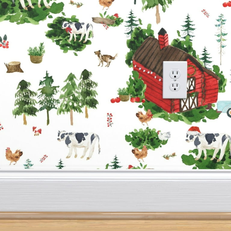Winter Farm Wallpaper winter-farm-wallpaper