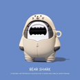 thumbnail image 1 of Funda de silicona para auriculares Durianr Hedgehog con dibujos en 3D, funda para auriculares inalámbricos de segunda generación para Airpods Pro, llavero para Airpods, 1 of 4