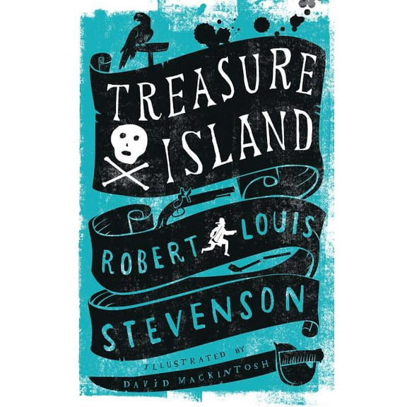 Alma Junior Classics Treasure Island: Annotated Edition. Illustrated by David Mackintosh, (Paperback)