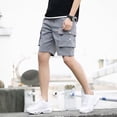 thumbnail image 2 of Summer Casual Shorts Men's fashion Instagram burst loose casual trend wearing casual pants in Korea version of the pants, 2 of 5