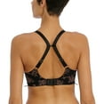 thumbnail image 3 of Freya Offbeat Decadence Side Support Underwire Bra (402501),28H,Black, 3 of 6