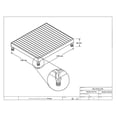 thumbnail image 5 of Base Para Cama Queen BRISSELIAN Madera de Pino Acabado Natural, 5 of 5