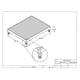 thumbnail image 5 of Base Para Cama Queen BRISSELIAN Madera de Pino Acabado Natural, 5 of 5