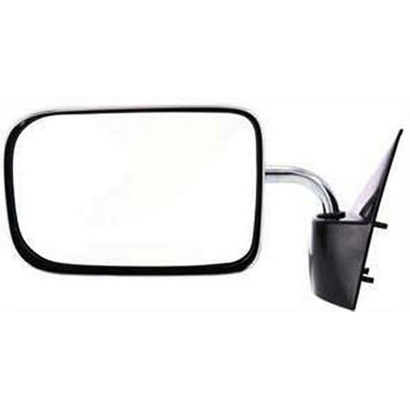 Mirror Compatible With 1987-1996 Dodge Dakota Left Driver Side Chrome Kool-Vue