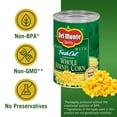 thumbnail image 4 of (3 pack) Del Monte Golden Sweet Whole Kernel Corn, Canned Vegetables, 15.25 oz Can (Pack of 4), 4 of 8