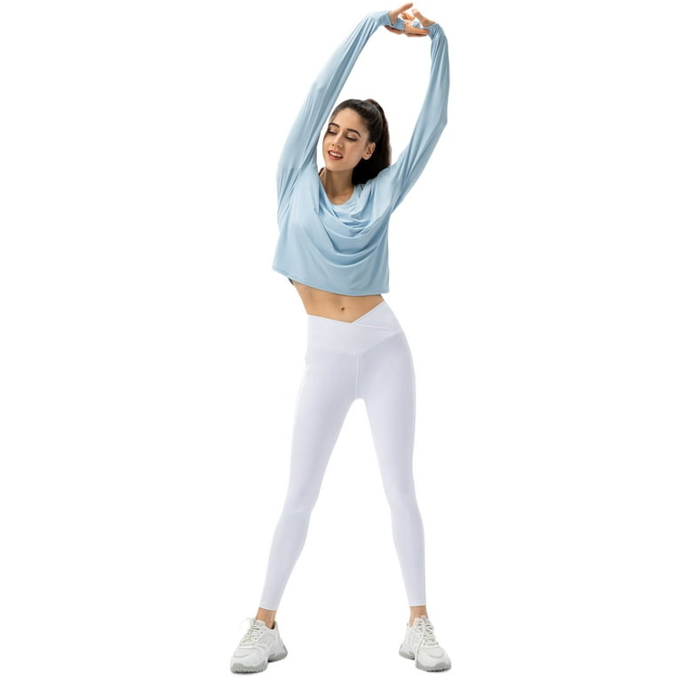 Women's UPF 50+ UV Shirts, Long Sleeve Workout Shirt