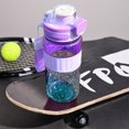 thumbnail image 4 of LJNYFDC Bouteille de Sport Étanche Bouteille d'Eau de Qualité Alimentaire Résistante à la Chaleur Large Ouverture Réutilisable Contenant de Boisson Essentiel pour Entraînement Physique et Activités Extérieures, 4 of 7