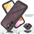 thumbnail image 5 of Galaxy S26 Case with Built in Screen Protector,Dteck Full-Body Shockproof Rubber Hybrid Protection Crystal Clear PC Back Protective Phone Case Cover for Samsung Galaxy S26,Purple, 5 of 7