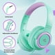 thumbnail image 5 of INFURTURE Auriculares para niños con micrófono para niños y niñas, límite de volumen 94 dB, auriculares supraaurales, auriculares con cable para adolescentes, escuela, viajes, compatibles con teléfono, 5 of 5