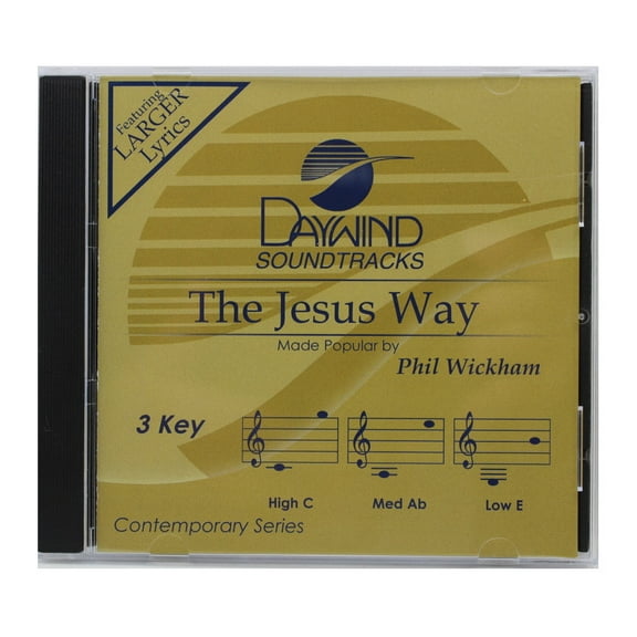 The Jesus Way Made Popular by Phil Wickham NEW CD Accompaniment