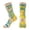Yellow, variant on Low Cut Ankle Socks Basketball and Running Sports for Men and Women with Towel Bottom and Mid Tube Design