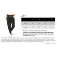 thumbnail image 4 of Women's Fleece Relax Fit Cropped Jogger Lounge Sweatpants Running Pants (Fleece Dusty Teal, X-Large), 4 of 4