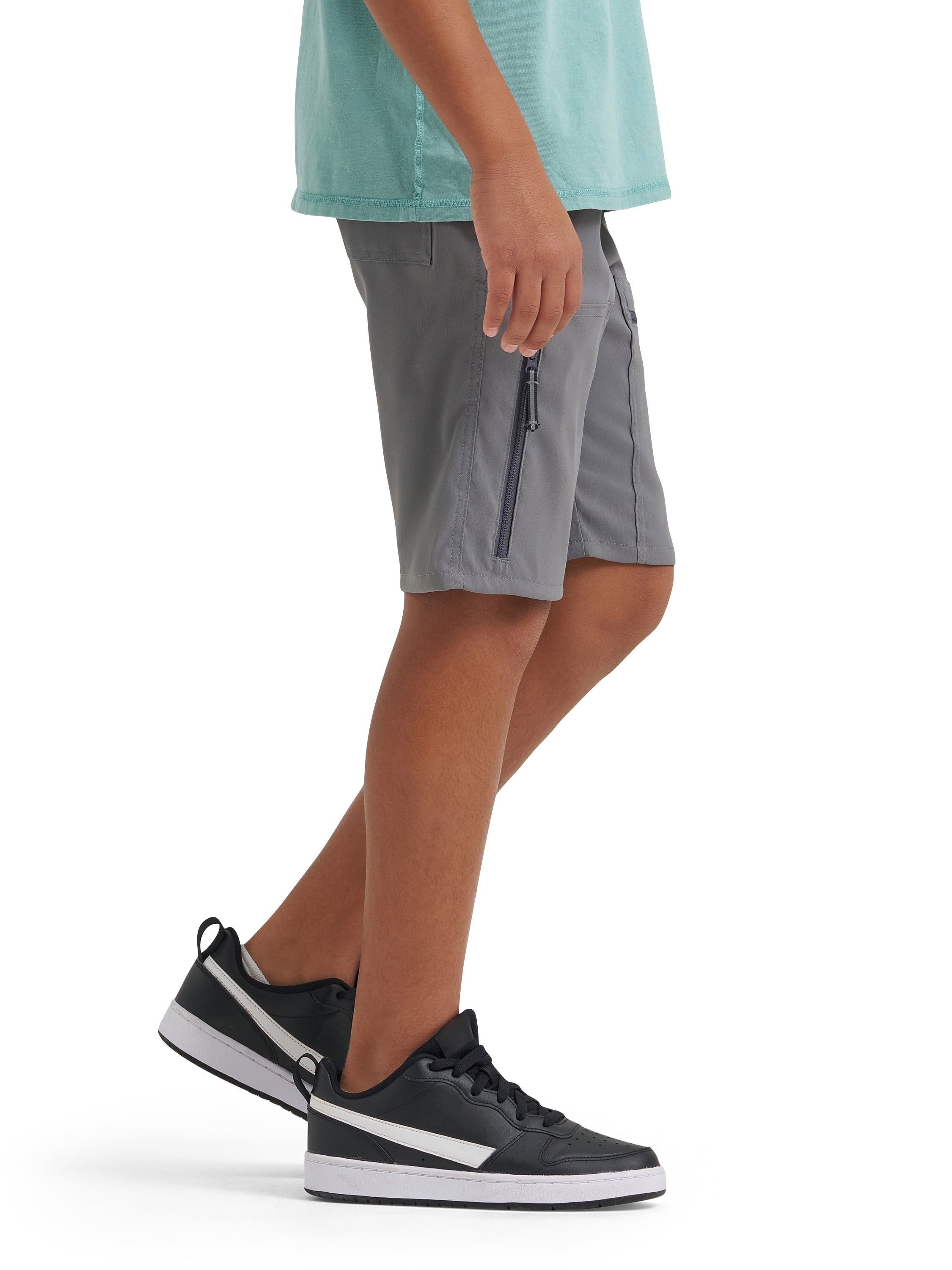 Wrangler® Boy's Tech Cargo Shorts with Screen Cleaner, Sizes XS-2XL & Husky