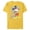 Yellow, variant on Disney Mickey Mouse Retro Vintage Summer Beach Vacation Vibe - Short Sleeve Blended T-Shirt for Adults - Customized-Yellow