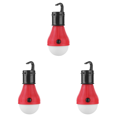 thumbnail image 1 of Luz colgante Para tienda de campaña 3LED Likrtyny 3 modos bombilla de emergencia impermeable roja, 1 of 7