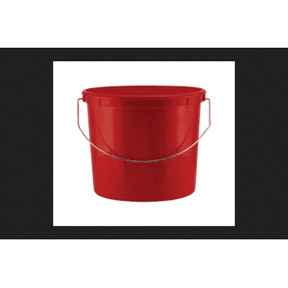 Leaktite 5 Gal. Clear Plastic Pail with Measuring Increments