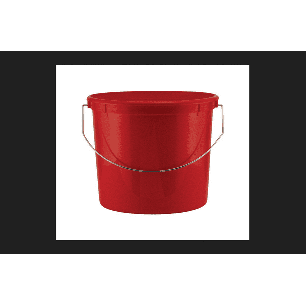 Leaktite 5-qt Red Plastic Pail - Walmart.com - Walmart.com