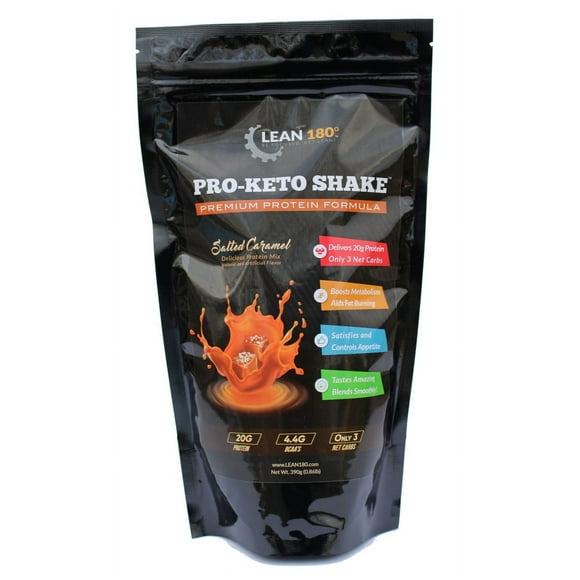 Pro Keto Shake - Best Tasting Low Carb, Low Sugar, Clean Protein Shake for Keto and all Diets - 15 Servings