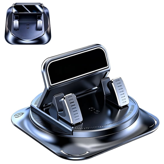 Car Phone Holder 360 Degree Rotation, Dashboard Phone Holder, Non-Slip One-Hand Operation, All Cars SUVs Trucks