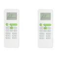 thumbnail image 1 of 2X GYKQ-52 Télécommande pour Climatiseur Maison Fonction Chauffage et Refroidissement Remplacement Télécommande, 1 of 7