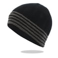 thumbnail image 3 of Paiwinds Color Block Knitted Hat for Women, Warm Pullover Beanie Hip Hop Skull Cap, Winter Knit Hat with Stripes, 3 of 6
