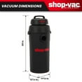 thumbnail image 3 of Shop-Vac 5 Gallon 5.0 PHP Wall Wet & Dry Vacuum, 3 of 12