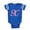 Royal Blue, variant on CafePress - X Pink Initial_Tr - Cute Infant Baby Football Bodysuit