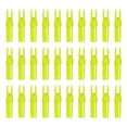 thumbnail image 1 of Uxcell Archery Arrows Nocks 6.2mm, Plastic Insert Arrow Nock Replacement Arrow Tails for Shooting Compound Recurve Yellow, 1 of 7