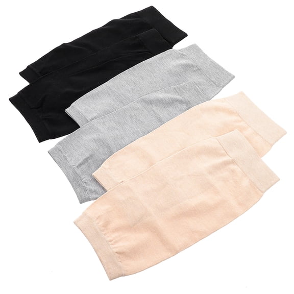 3 Pairs Elbow Protectors Support Arm Sleeve Forearm Sleeves Men Scar Covering Brace Keep Warm