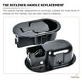thumbnail image 4 of PTOOTP 2Pcs Metal Recliner Lever Replacement for Sofa Chair Adjustable Switch Parts, 4 of 8