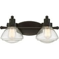 thumbnail image 2 of Quoizel SCH8602PN Scholar 17.75" 2-Light Bath Vanity in Palladian Bronze, 2 of 2