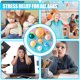 thumbnail image 3 of Muyoka Patrón de ocho planetas Juguetes sensoriales Sistema solar Planeta Fidget Popper Juguetes Espacio Astronomía Juguetes educativos Autismo Necesidades Squishy Ansiedad Alivio Espacio Astronomía J Muyoka Hogar, 3 of 7