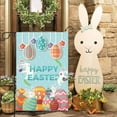 thumbnail image 4 of Decoraciones de Pascua, regalos de Pascua, adornos de Pascua, decoración de ambientes para el día de Pascua, jardines, banderas, dibujos animados, huevos, conejito, patio, disfraces, banderas de lino, 4 of 6
