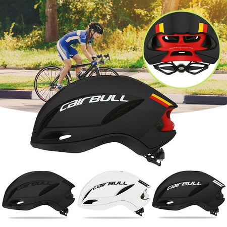 Cycling Helmet Racing Road Bike Aerodynamics Pneumatic Helmet white M/L