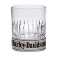 thumbnail image 2 of Harley-Davidson Old Fashioned Rocks 9 oz. Glasses Metal Base Set of 2 HDX-98741, Harley Davidson, 2 of 2
