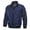 Blue, variant on IROINNID Men's Long Sleeve Jacket Stand Collar Short Jacket Solid Color Loose Autumn And Winter Tooling Wind Jacket Coat