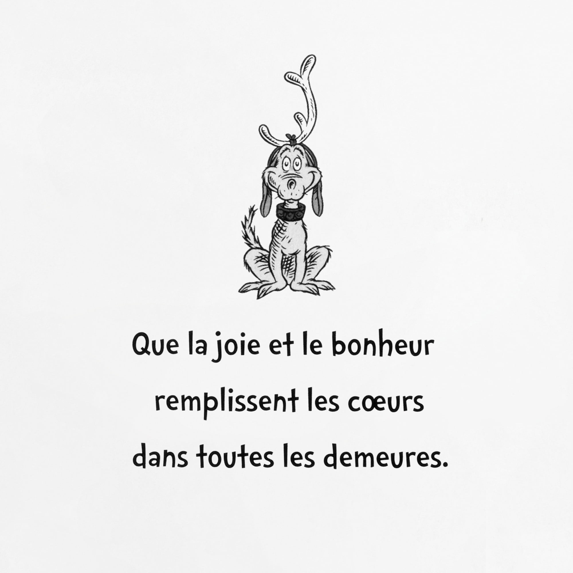 Hallmark Dr. Seuss's How the Grinch Stole Christmas! French-Language Boxed Christmas Cards, Merry Grinchmas (20 Cards)
